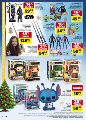 Carrefour - gazetka promocyjna Gazetka Zabawki od poniedziałku 03.11 do wtorku 23.12 - strona 112