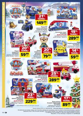 Carrefour - gazetka promocyjna Gazetka Zabawki od poniedziałku 03.11 do wtorku 23.12 - strona 114