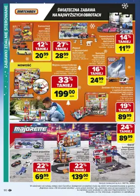 Carrefour - gazetka promocyjna Gazetka Zabawki od poniedziałku 03.11 do wtorku 23.12 - strona 90