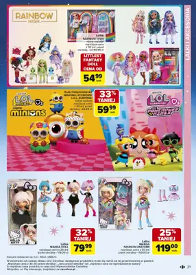 Carrefour - gazetka promocyjna Gazetka Zabawki od poniedziałku 03.11 do wtorku 23.12 - strona 31