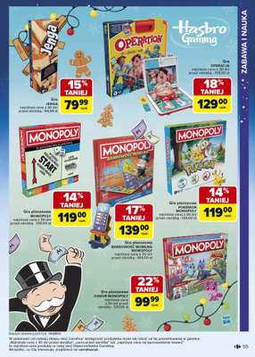 Carrefour - gazetka promocyjna Gazetka Zabawki od poniedziałku 03.11 do wtorku 23.12 - strona 55