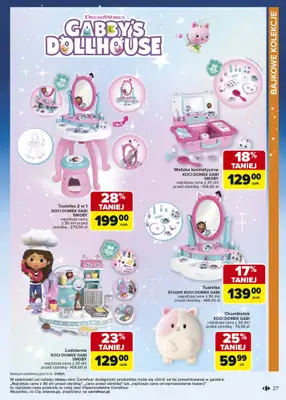 Carrefour - gazetka promocyjna Gazetka Zabawki od poniedziałku 03.11 do wtorku 23.12 - strona 27