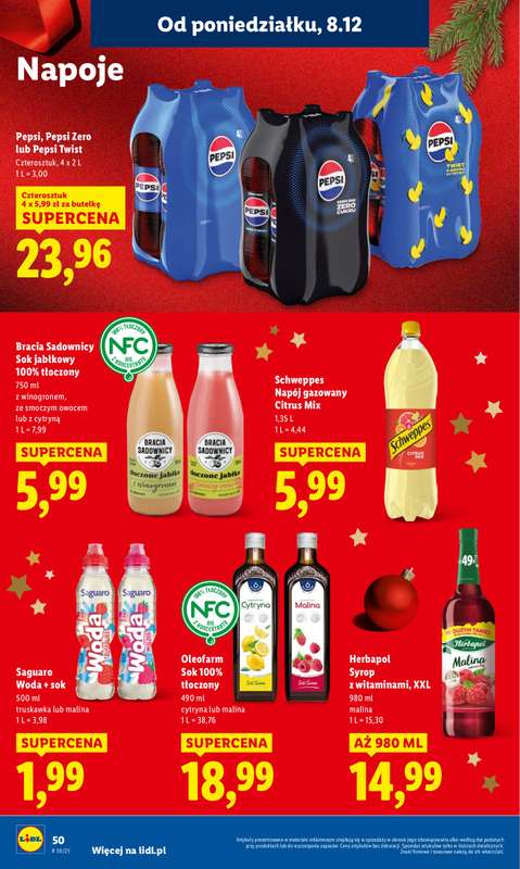 Lidl - gazetka promocyjna Oferta od poniedziałku od poniedziałku 08.12 do środy 10.12 - strona 58
