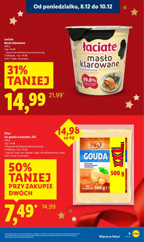 Lidl - gazetka promocyjna Oferta od poniedziałku od poniedziałku 08.12 do środy 10.12 - strona 9