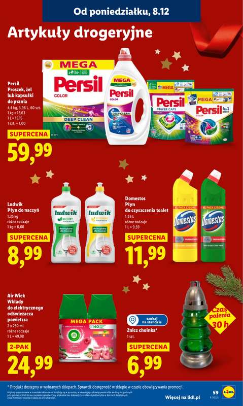 Lidl - gazetka promocyjna Oferta od poniedziałku od poniedziałku 08.12 do środy 10.12 - strona 67
