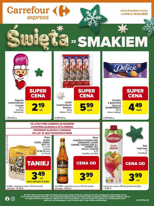 Carrefour Express - gazetka promocyjna Gazetka Express od wtorku 09.12 do poniedziałku 15.12 - strona 2
