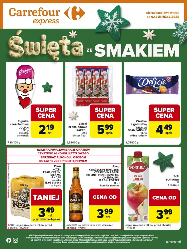 Carrefour Express - gazetka promocyjna Gazetka Express od wtorku 09.12 do poniedziałku 15.12 - strona 2