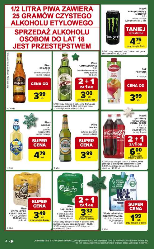Carrefour Express - gazetka promocyjna Gazetka Express od wtorku 09.12 do poniedziałku 15.12 - strona 4