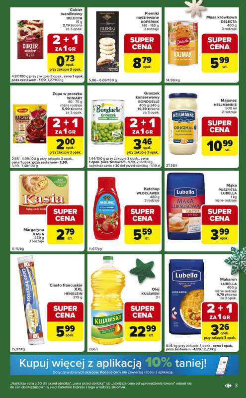 Carrefour Express - gazetka promocyjna Gazetka Express od wtorku 09.12 do poniedziałku 15.12 - strona 3