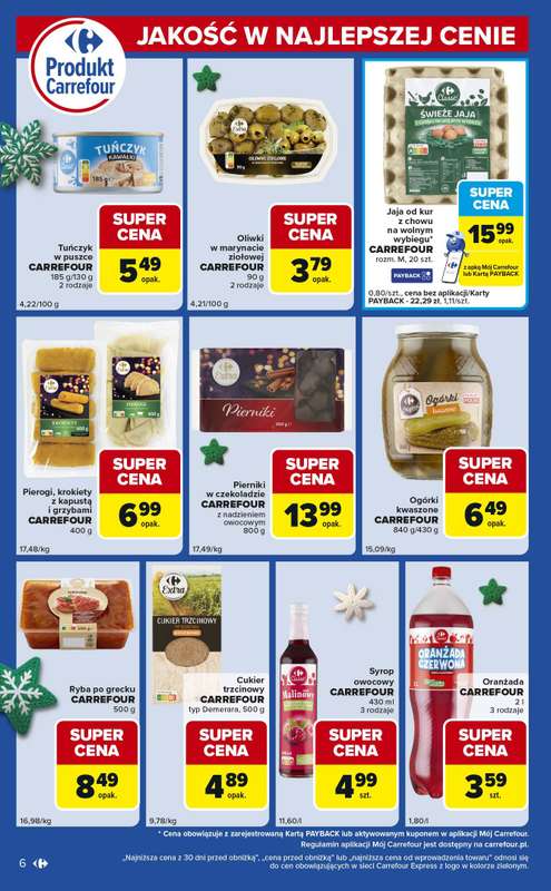 Carrefour Express - gazetka promocyjna Gazetka Express od wtorku 09.12 do poniedziałku 15.12 - strona 6