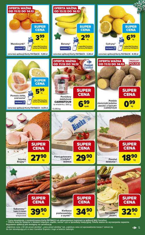 Carrefour Express - gazetka promocyjna Gazetka Express od wtorku 09.12 do poniedziałku 15.12 - strona 5
