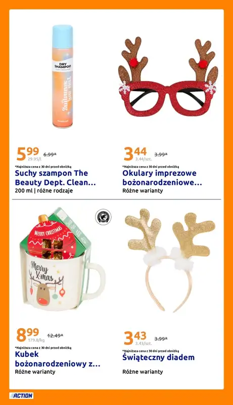 Action - gazetka promocyjna Gazetka od środy 03.12 do wtorku 09.12 - strona 22
