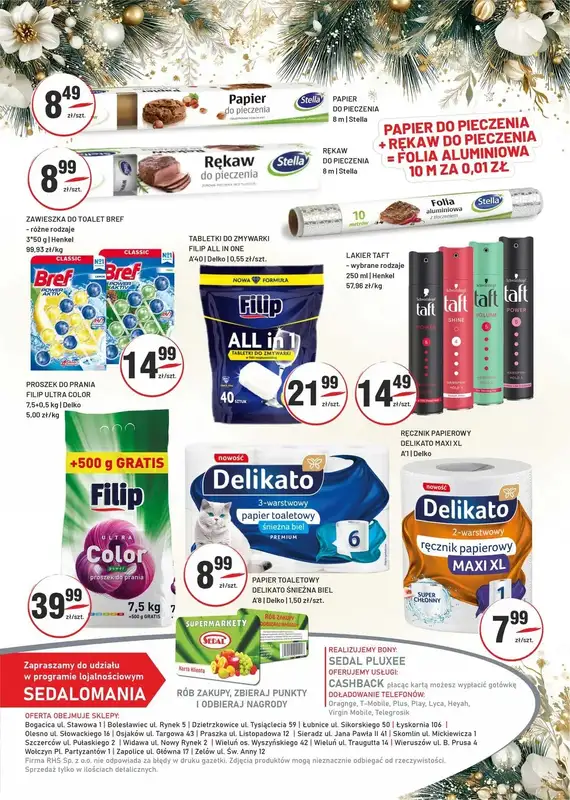 Sedal - gazetka promocyjna Gazetka od środy 10.12 do wtorku 23.12 - strona 12