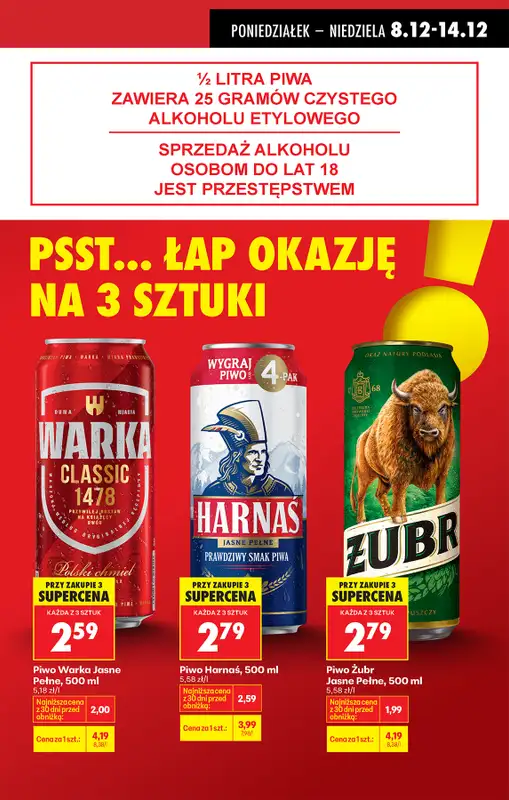 Biedronka - gazetka promocyjna Od poniedziałku od poniedziałku 08.12 do niedzieli 14.12 - strona 21