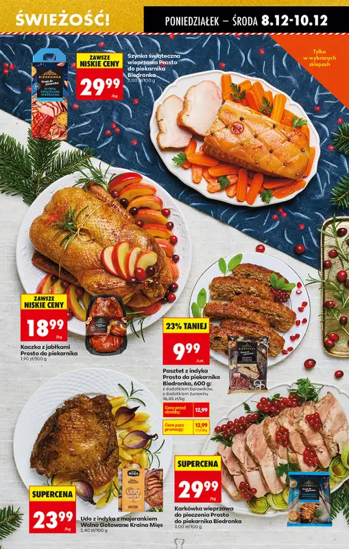 Biedronka - gazetka promocyjna Od poniedziałku, Z ladą tradycyjną od poniedziałku 08.12 do niedzieli 14.12 - strona 37