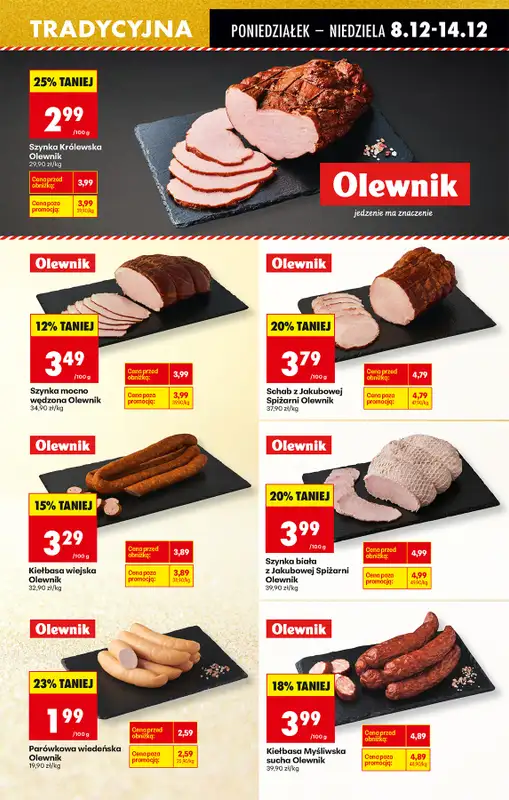 Biedronka - gazetka promocyjna Od poniedziałku, Z ladą tradycyjną od poniedziałku 08.12 do niedzieli 14.12 - strona 35