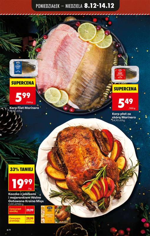 Biedronka - gazetka promocyjna Od poniedziałku, Z ladą tradycyjną od poniedziałku 08.12 do niedzieli 14.12 - strona 12