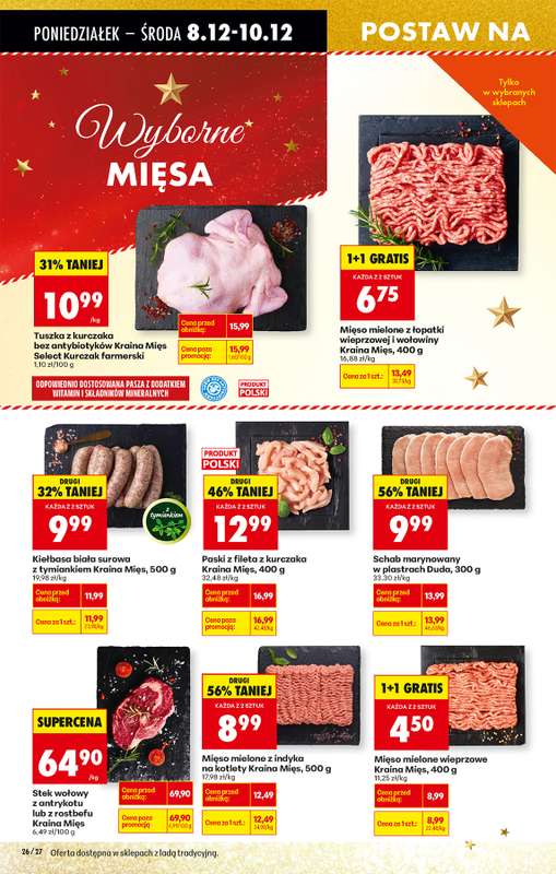 Biedronka - gazetka promocyjna Od poniedziałku, Z ladą tradycyjną od poniedziałku 08.12 do niedzieli 14.12 - strona 36