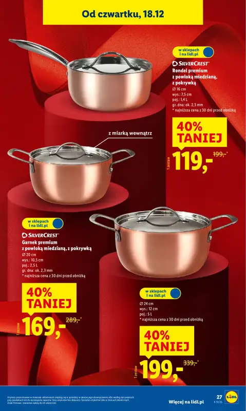 Lidl - gazetka promocyjna Katalog od poniedziałku 15.12 do niedzieli 21.12 - strona 33