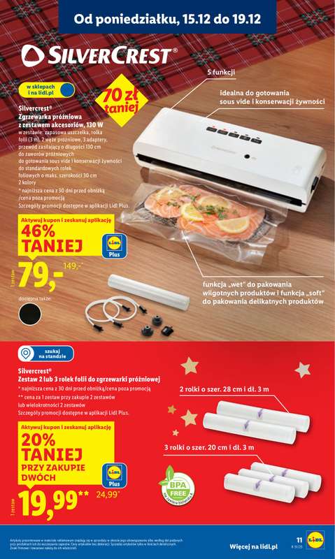 Lidl - gazetka promocyjna Katalog od poniedziałku 15.12 do niedzieli 21.12 - strona 15
