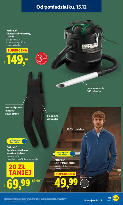 Lidl - gazetka promocyjna Katalog od poniedziałku 15.12 do niedzieli 21.12 - strona 29