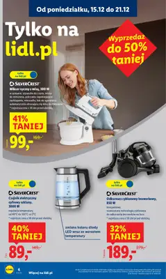 Lidl - gazetka promocyjna Katalog od poniedziałku 15.12 do niedzieli 21.12 - strona 8