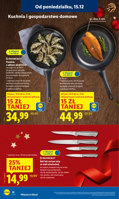 Lidl - gazetka promocyjna Katalog od poniedziałku 15.12 do niedzieli 21.12 - strona 16