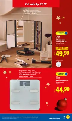 Lidl - gazetka promocyjna Katalog od poniedziałku 15.12 do niedzieli 21.12 - strona 45