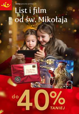 Poczta Polska - gazetka promocyjna Gazetka od poniedziałku 01.12 do niedzieli 14.12