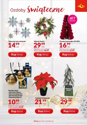 Poczta Polska - gazetka promocyjna Gazetka od poniedziałku 01.12 do niedzieli 14.12 - strona 4