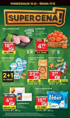 Delikatesy Centrum - gazetka promocyjna Gazetka  do środy 17.12 - strona 4