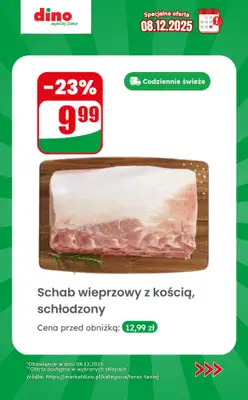Dino - gazetka promocyjna Specjalna oferta na 08.12.2025 - promocje spoza gazetki od poniedziałku 08.12 do poniedziałku 08.12 - strona 3