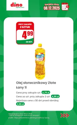 Dino - gazetka promocyjna Specjalna oferta na 08.12.2025 - promocje spoza gazetki od poniedziałku 08.12 do poniedziałku 08.12 - strona 8