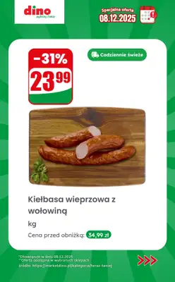 Dino - gazetka promocyjna Specjalna oferta na 08.12.2025 - promocje spoza gazetki od poniedziałku 08.12 do poniedziałku 08.12 - strona 4