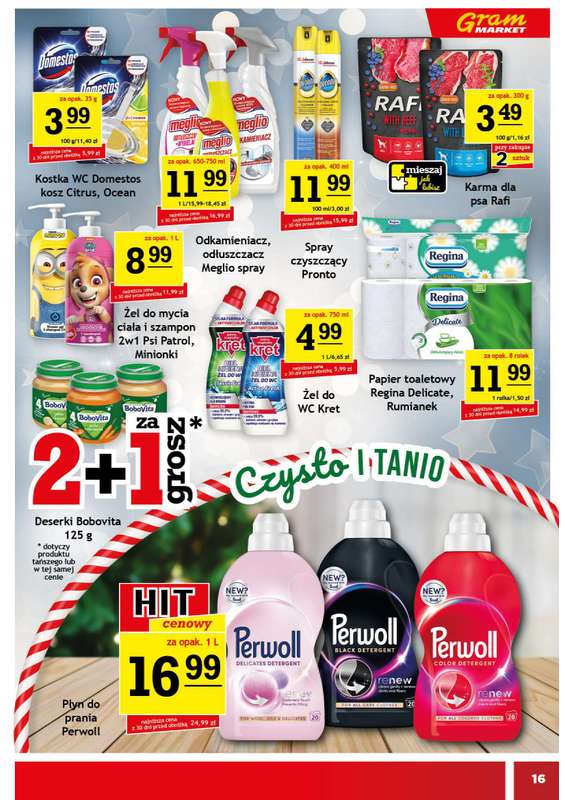 Gram Market - gazetka promocyjna Gazetka od środy 10.12 do wtorku 16.12 - strona 16