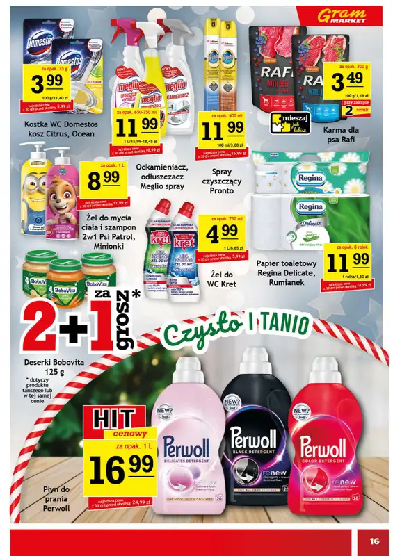 Gram Market - gazetka promocyjna Gazetka od środy 10.12 do wtorku 16.12 - strona 16