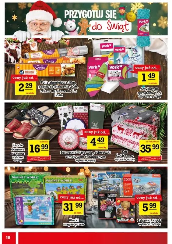 Gram Market - gazetka promocyjna Gazetka od środy 10.12 do wtorku 16.12 - strona 15