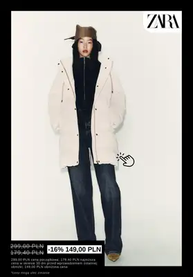 Zara - gazetka promocyjna Promocje: odzież damska od poniedziałku 08.12  - strona 10
