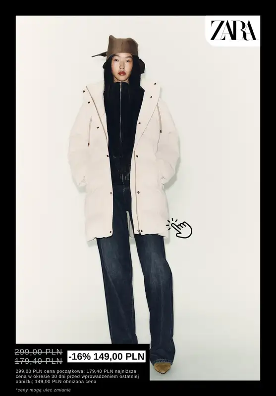 Zara - gazetka promocyjna Promocje: odzież damska od poniedziałku 08.12  - strona 10