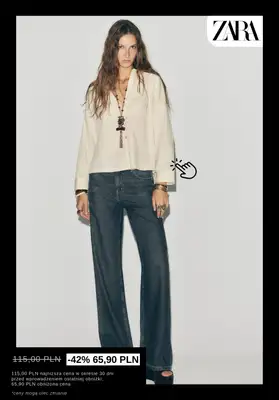 Zara - gazetka promocyjna Promocje: odzież damska od poniedziałku 08.12  - strona 3