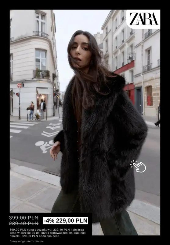 Zara - gazetka promocyjna Promocje: odzież damska od poniedziałku 08.12  - strona 9
