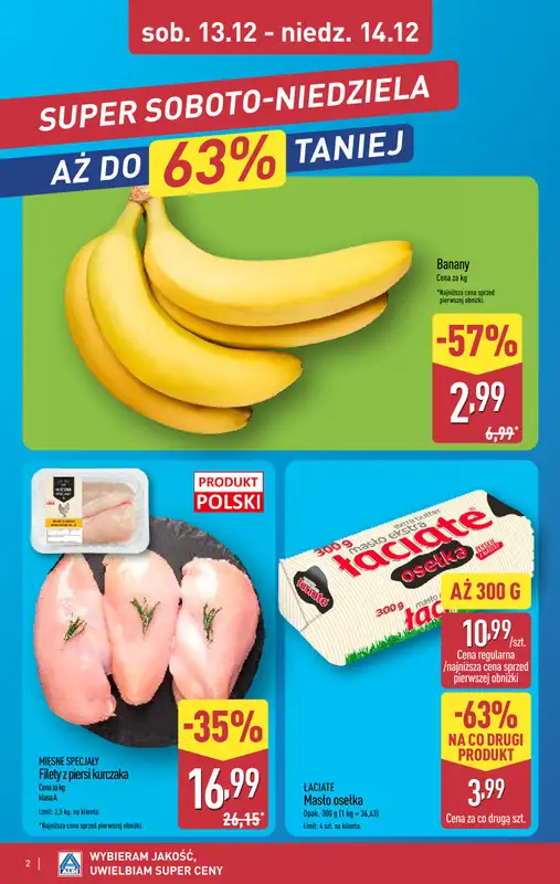 Aldi - gazetka promocyjna Weekend super cen w Aldi!   - strona 2