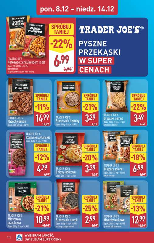 Aldi - gazetka promocyjna Weekend super cen w Aldi! od czwartku 11.12 do niedzieli 14.12 - strona 12