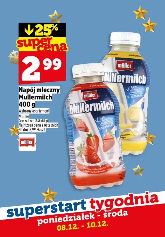 TOPAZ - gazetka promocyjna Superstart tygodnia od poniedziałku 08.12 do środy 10.12 - strona 3