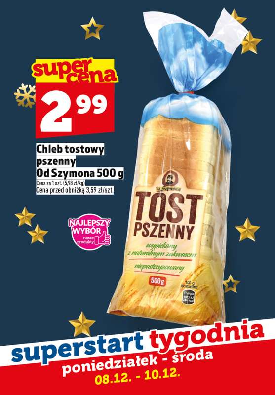 TOPAZ - gazetka promocyjna Superstart tygodnia od poniedziałku 08.12 do środy 10.12 - strona 4
