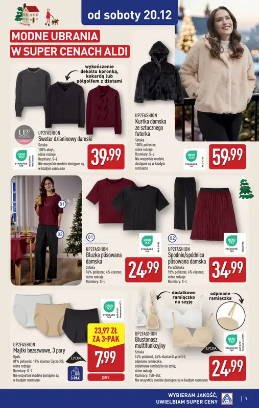 Aldi - gazetka promocyjna Aldi ma to coś! od środy 17.12 do soboty 20.12 - strona 9
