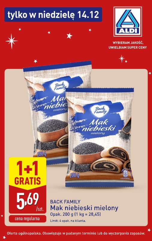Aldi - gazetka promocyjna Super oferty na niedzielę! od niedzieli 14.12 do niedzieli 14.12 - strona 8