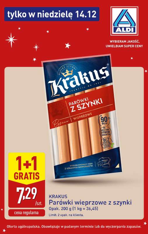 Aldi - gazetka promocyjna Super oferty na niedzielę! od niedzieli 14.12 do niedzieli 14.12 - strona 5