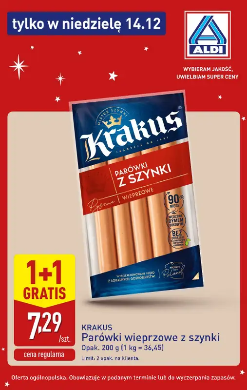 Aldi - gazetka promocyjna Super oferty na niedzielę! od niedzieli 14.12 do niedzieli 14.12 - strona 5