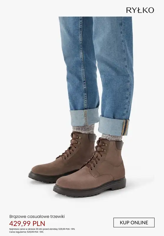 Ryłko - gazetka promocyjna Mid Season Sale - dla niego od poniedziałku 08.12  - strona 4